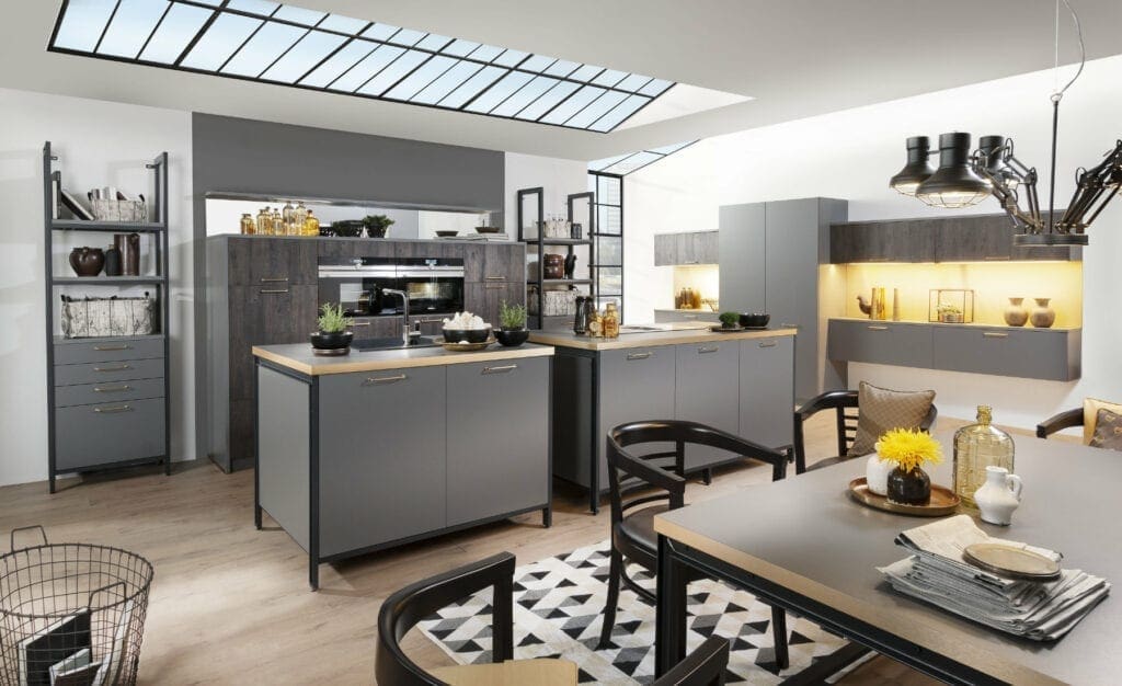 Bauformat Matt Grey Kitchen | MHK Kitchen Experts