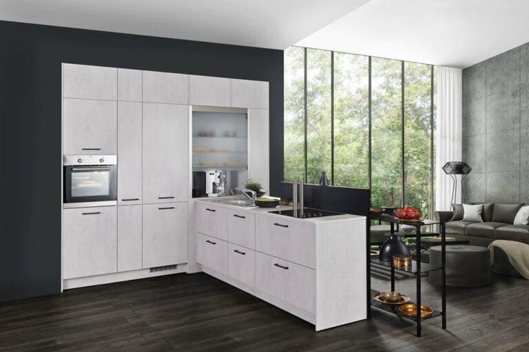 Brigitte Compact Concrete Kitchen 2 | MHK Kitchen Expert