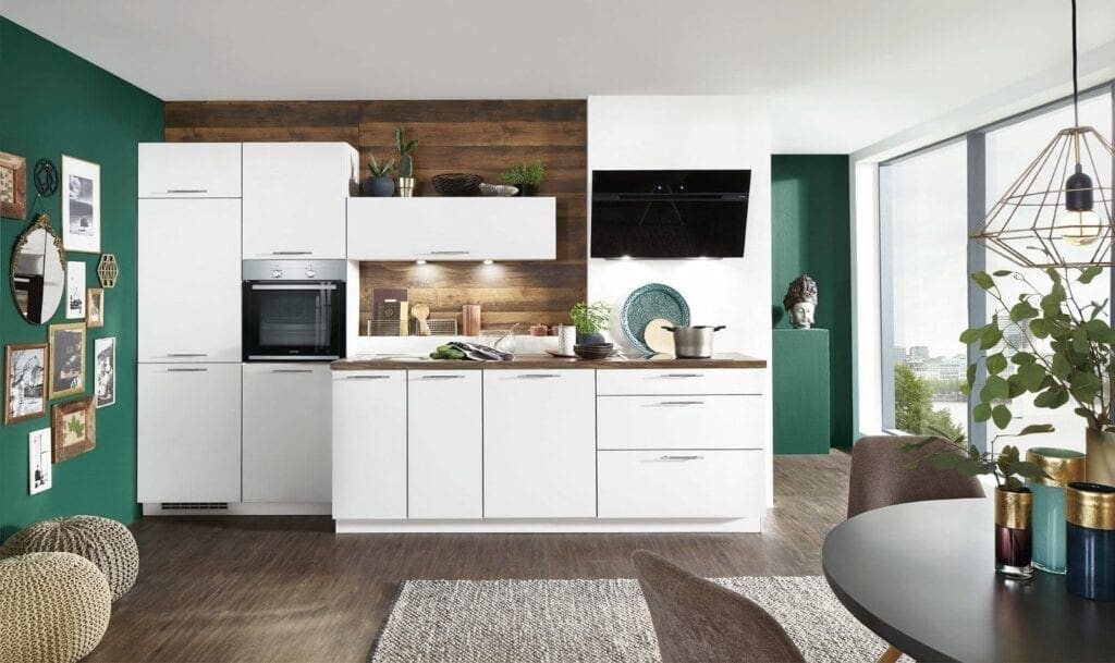 Nobilia Matt White Compact Kitchen 2021 | MHK Kitchen Expert