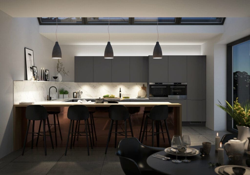 Manor Interiors Modern Matt Kitchen | MHK Kitchen Expert