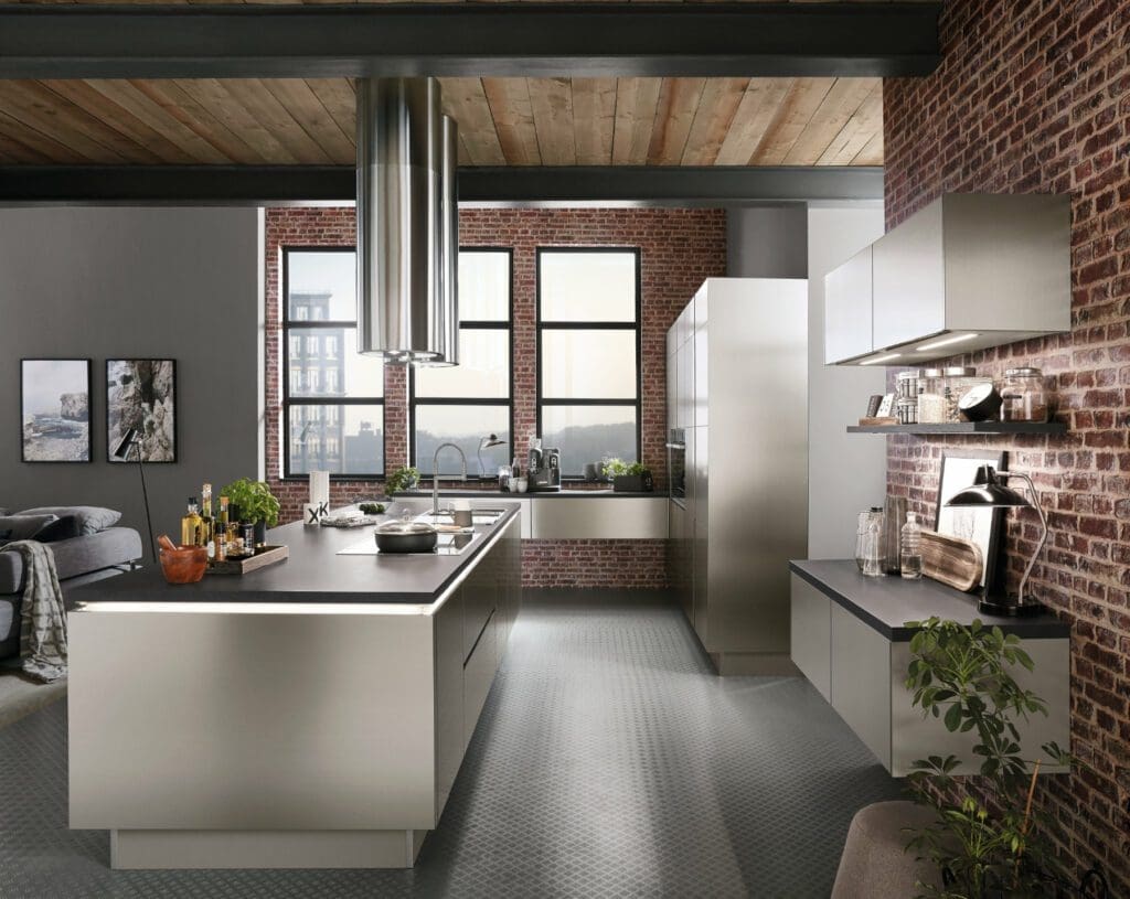 what colours go with a cashmere kitchen