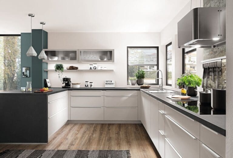 U shaped kitchen layout | MHK Kitchen Expert