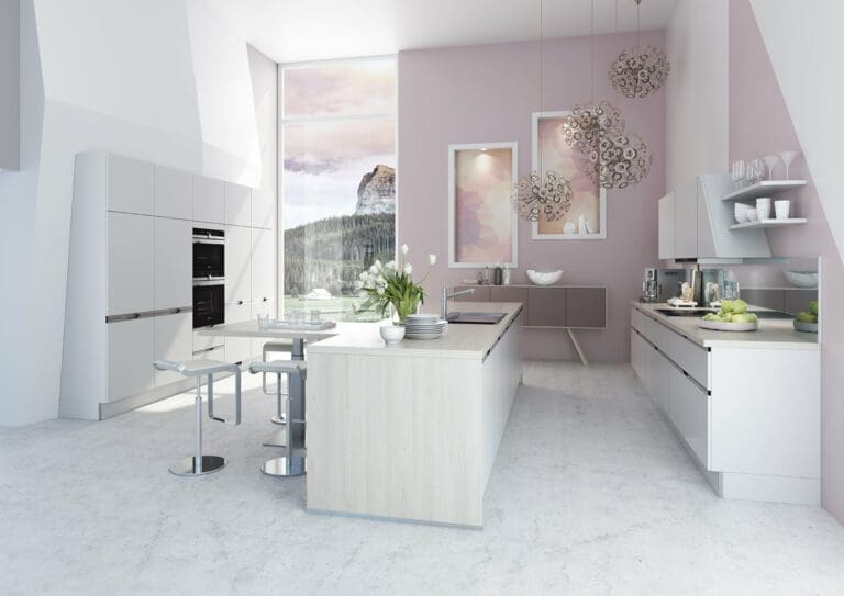 all-white kitchens | MHK Kitchen Expert