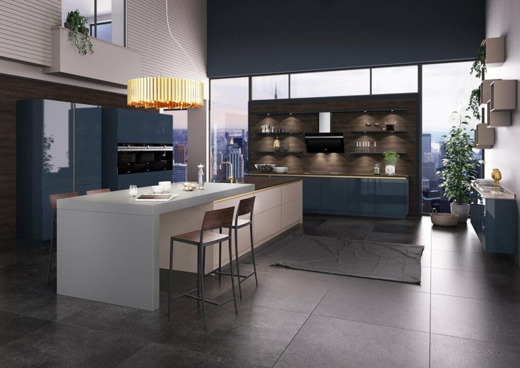 designer kitchen with wow factor | MHK Kitchen Experts