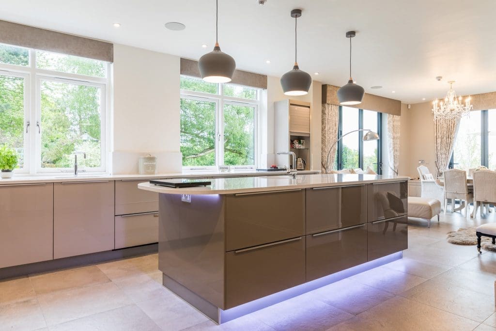floating kitchen island