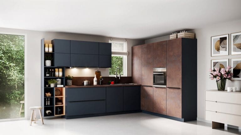 L-shaped kitchen layout | MHK Kitchen Expert