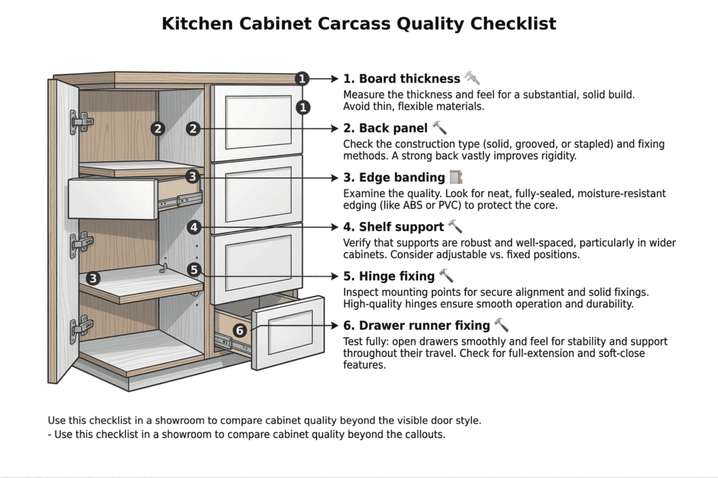 kitchen cabinet carcass quality