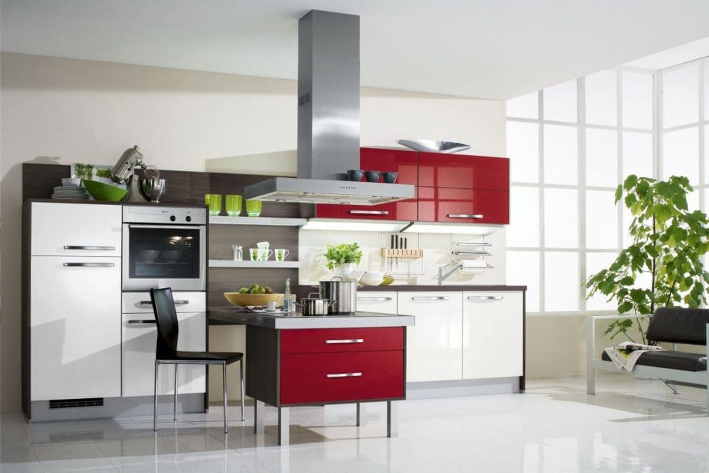 Bauformat High Gloss Vibrant Kitchen | MHK Kitchen Experts