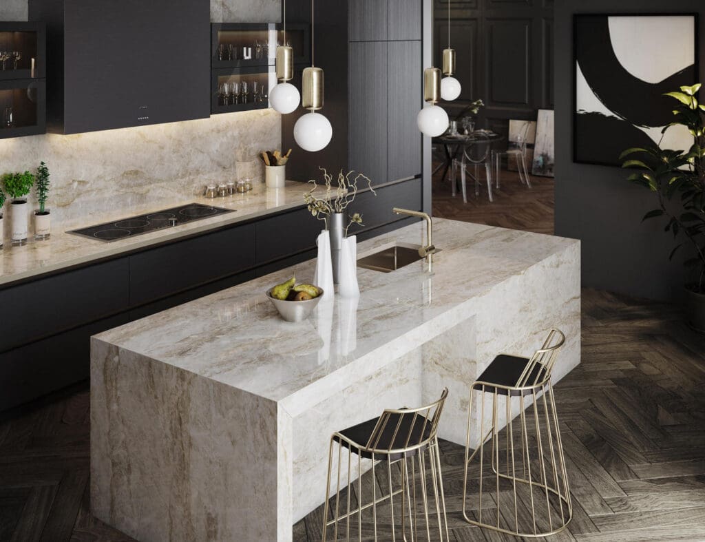 Dekton Worktop kitchen remodel cost 2026 | MHK Kitchen Experts|