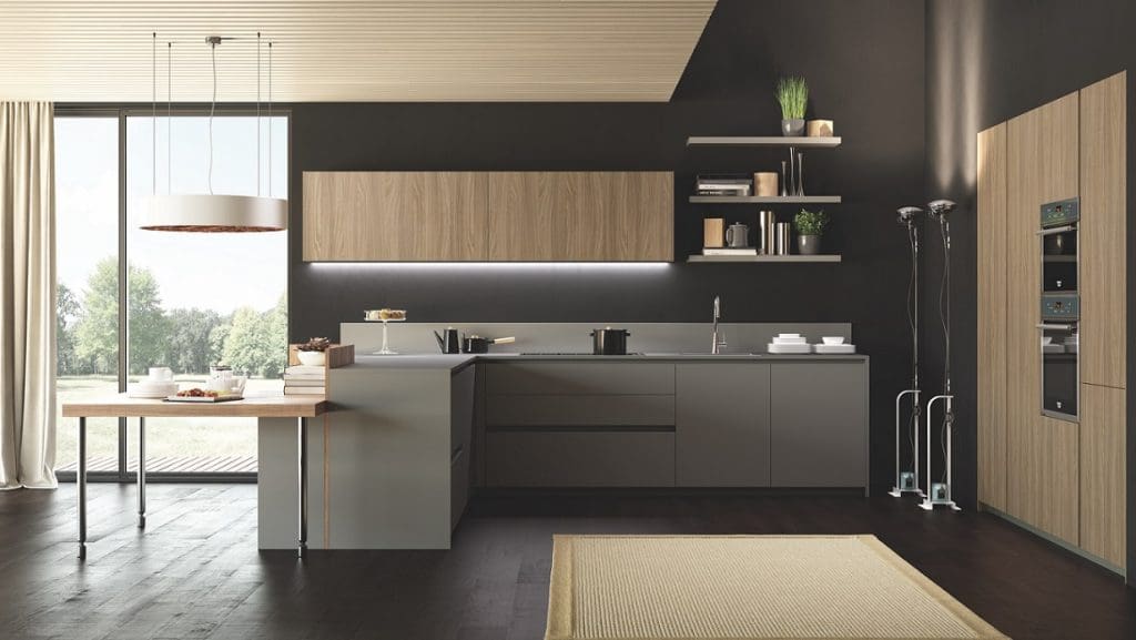 Miton Matt Wood Handleless Kitchen 1 1024X577 1 | MHK Kitchen Experts