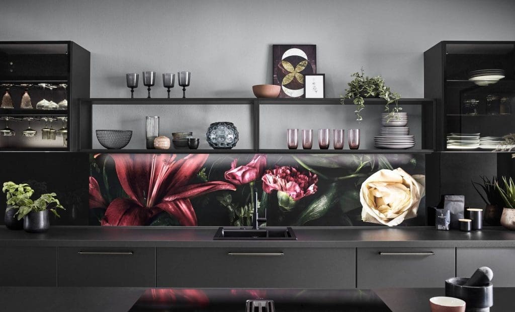 Nobilia Dark Vibrant Kitchen 1 | MHK Kitchen Experts