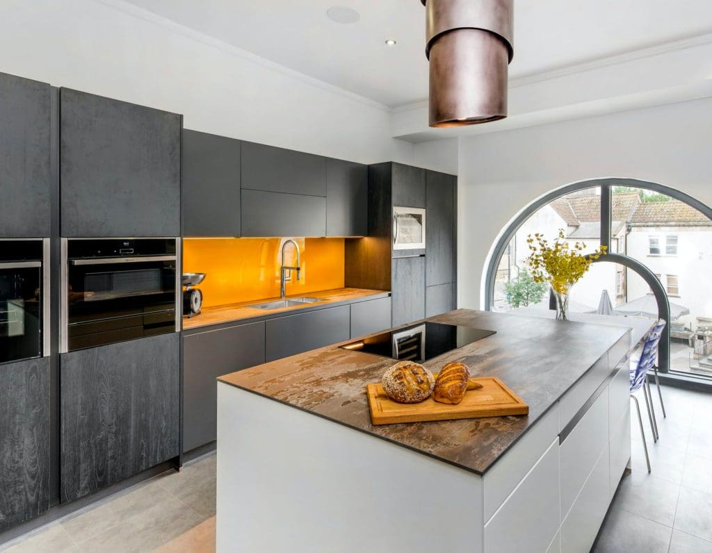 Super thin kitchen worktop profile | MHK Kitchen Experts