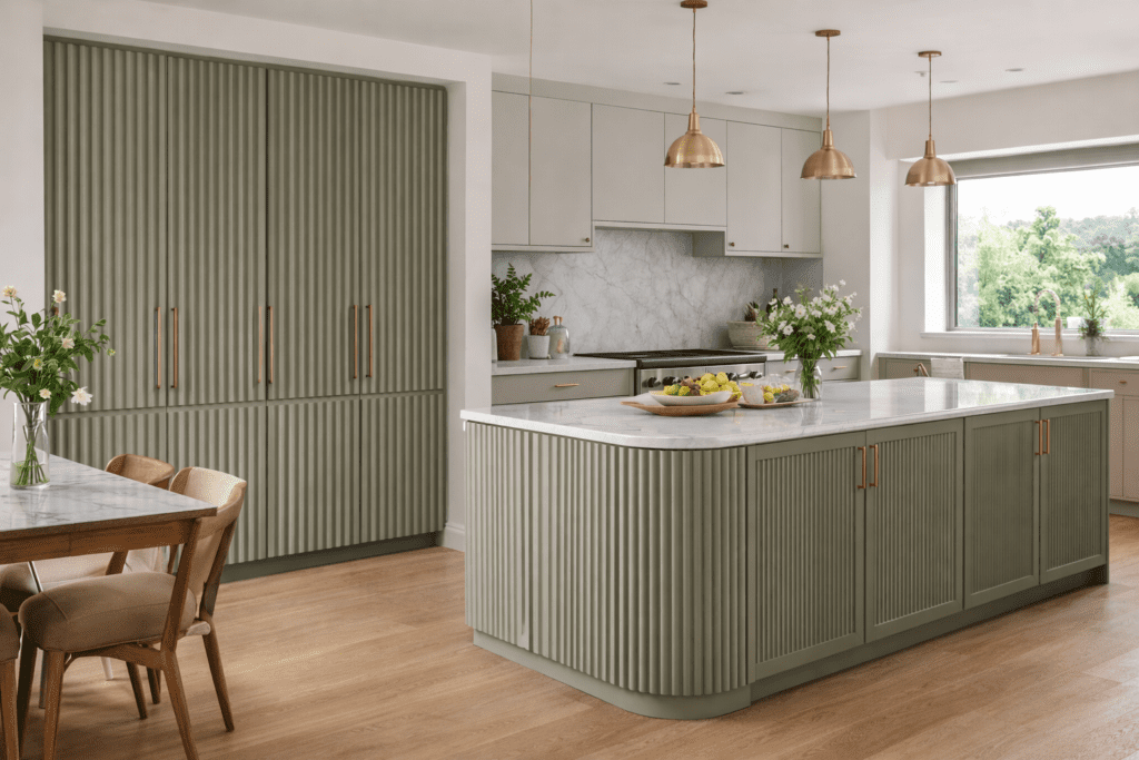 Kitchen Trends 2026 Fluted Kitchen Cabinetry | MHK Kitchen Experts