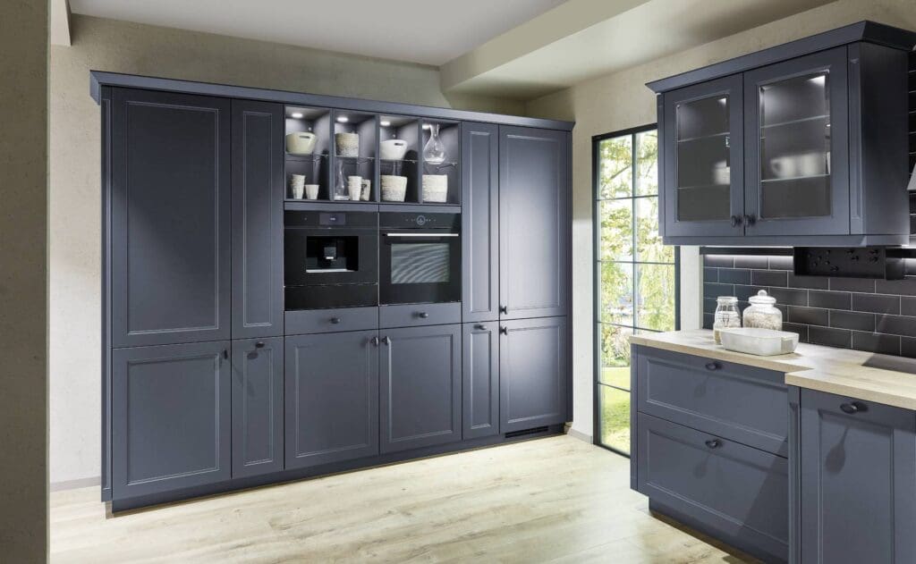 navy kitchen design ideas 