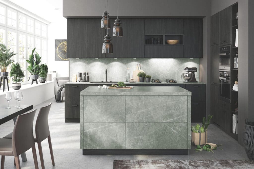 stone and concrete kitchens - Kitchen Experts