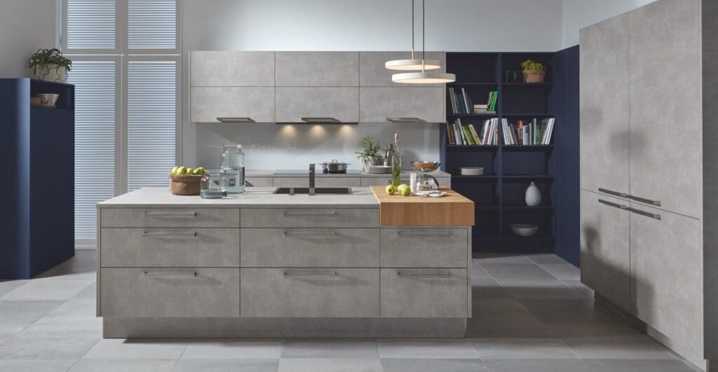 stone and concrete kitchens - Kitchen Experts