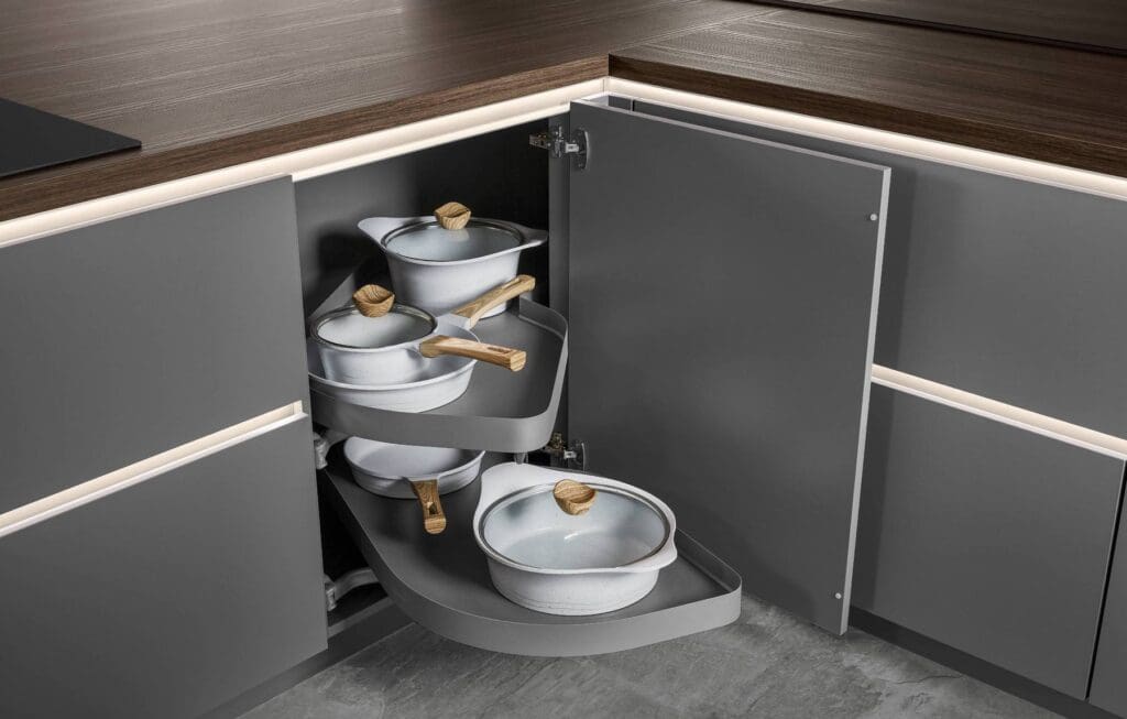 space saving solutions for small modern kitchens | MHK Kitchen Experts