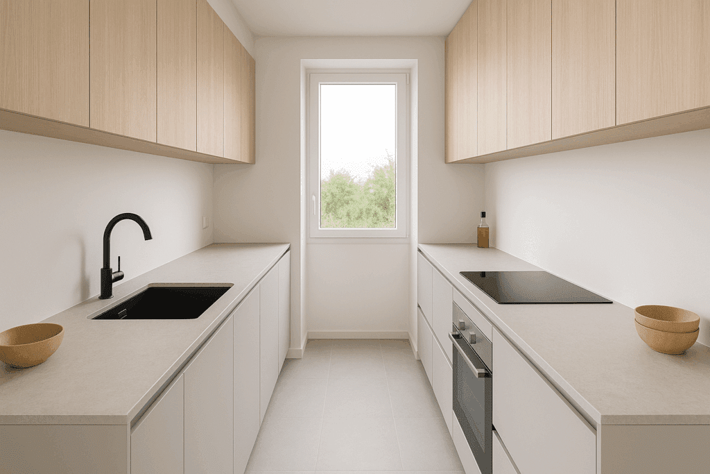 Small Galley Kitchen | MHK Kitchen Experts