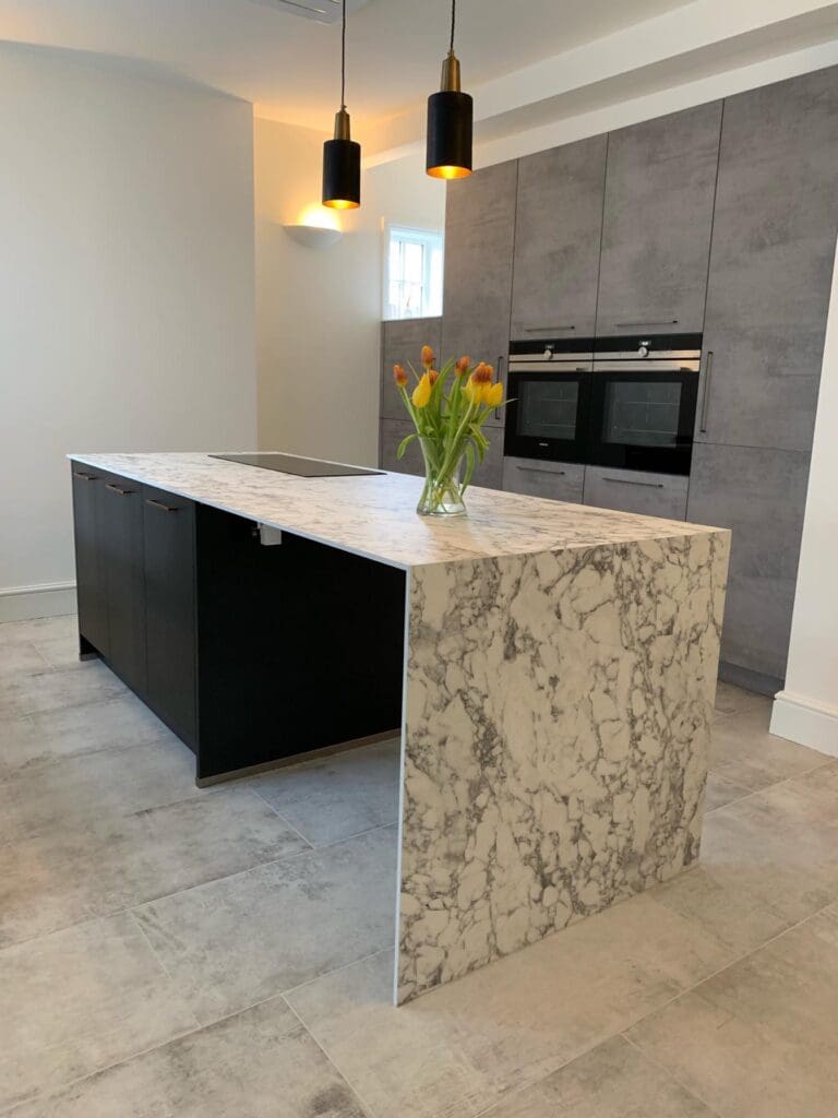 floating kitchen island