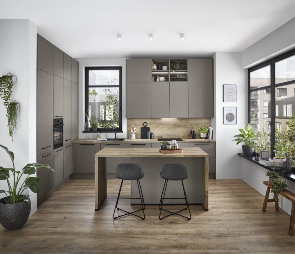 Nobilia modern matt kitchen | MHK Kitchen Experts