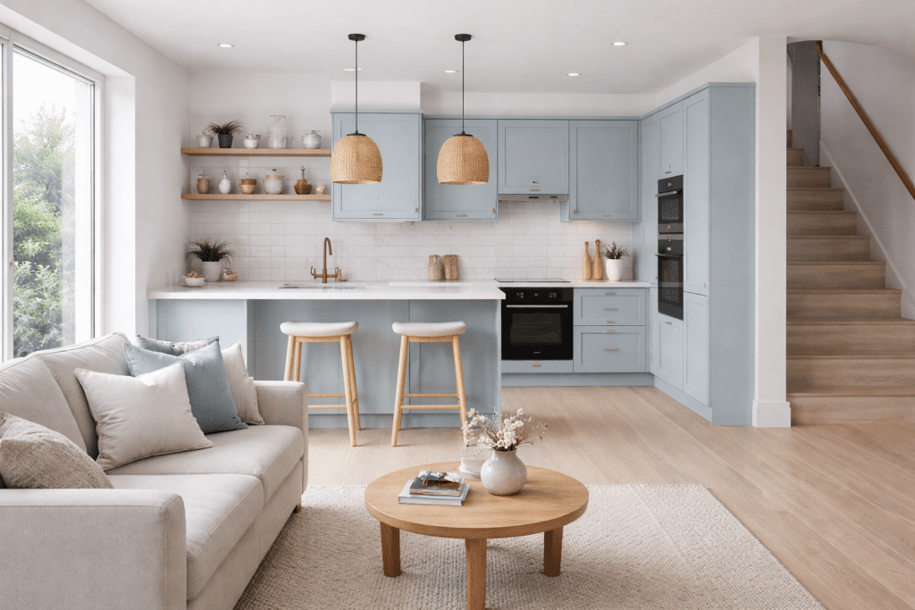 Small Open Plan Kitchen Design | MHK Kitchen Expert